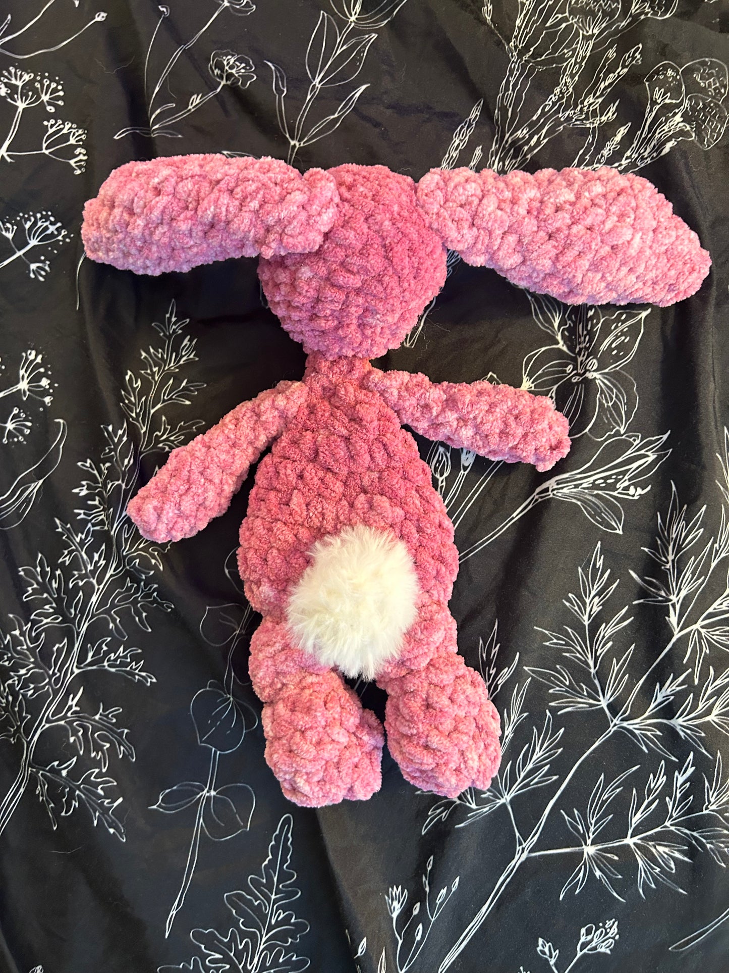Mini Bunny Snuggler, Ready To Ship, Crochet, Handmade
