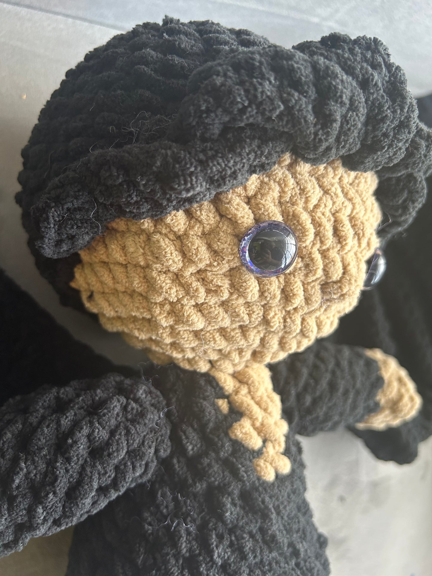 Rhysand, High Lord of the Night Court, OFFICIALLY LICENSED, Made To Order, Handmade, Crochet, SJM, ACOTAR, Sarah J. Maas